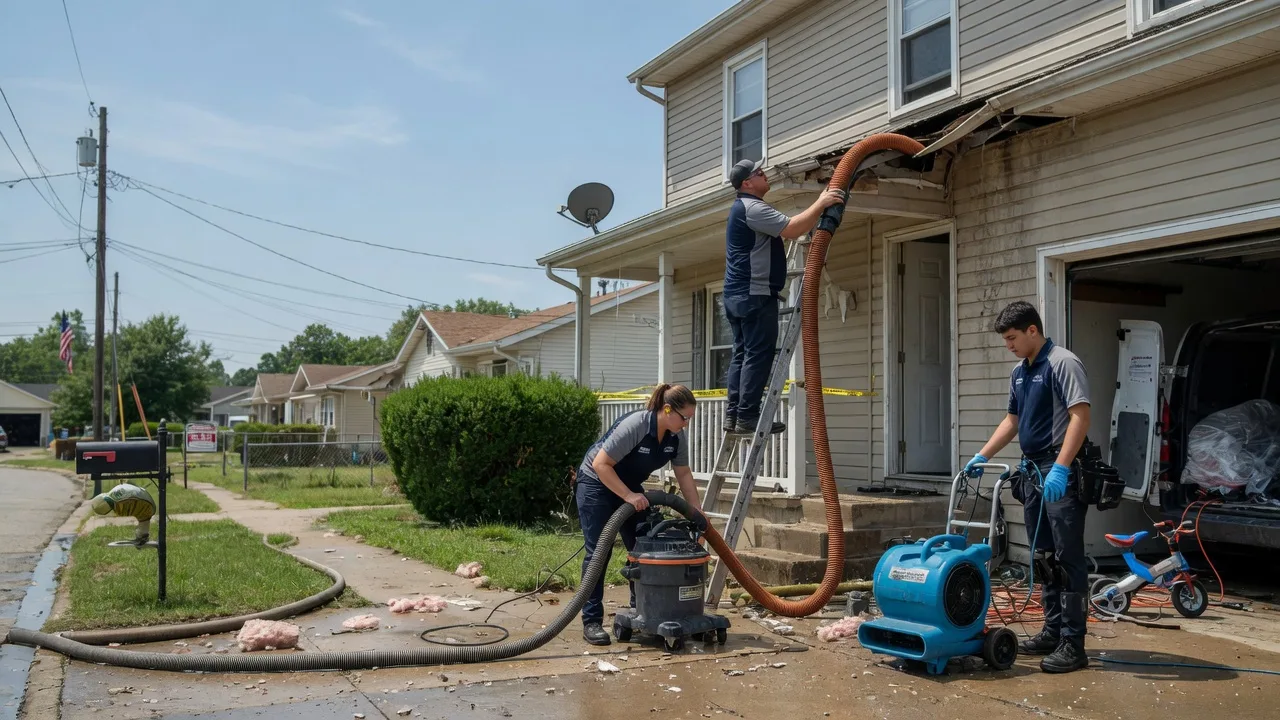 Water Damage Restoration in Taylorsville, IN near me